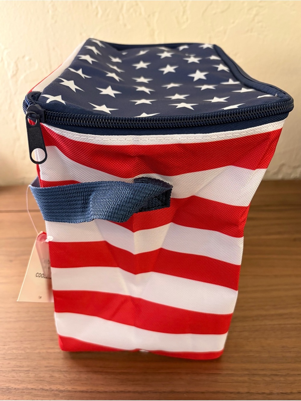 Celebrate It Patriotic Red White & Blue Insulated Cooler Bag New - Picture 3 of 7
